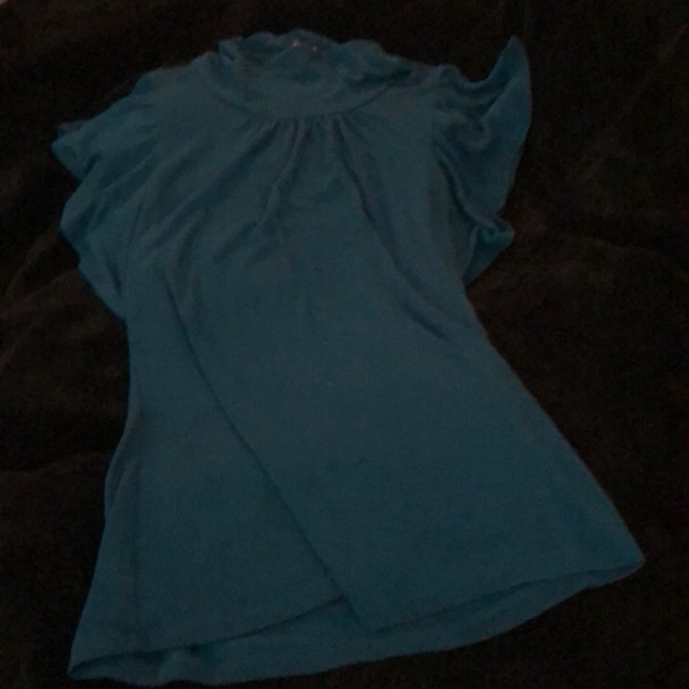 blue tunic dress